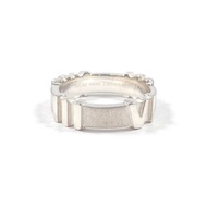 【日本直送 二手美品】8號 蒂芙尼 TIFFANY&Co. Atlas (亞特拉斯) 戒指 2006年限定 銀 925 古董商品