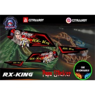 Striping RX KING - Sticker Striping Variasi list Yamaha RX KING HIJAB 