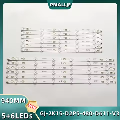 LED Strip 48pfh4100 BDL4830QL GJ-2K15-D2P5-480-D611-V3 TPT480LS-HN08.S HM10.S LB48007 LB48015 TPT480