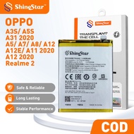 ShineStar Original  Battery Compatible For OPPO A3S/ A5S/ A7/ A8/ A9/ A11/ A12/ A16/ A33/  A53/ A54/