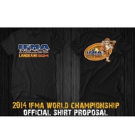 IFMA WORLD CHAMPIONSHIP LANGK A WI 2014 Tshirt / Baju Microfiber Jersi / Jersey Sublimation / Tshirt