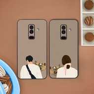 Samsung J8 Case With Super Cute couple Phone Case