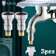 3pcs Water Faucet Connector Anti-loose Faucet Connector Brass Water Faucet Adapter Faucet Connector 
