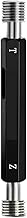 Metric Thread Plug Gage, 2B UNC UNF UNS UNEF Steel Fine Thread Plug Gage 5/8 Inch(5i8-20un-2b)