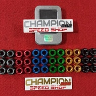 Gear Nut Sprocket Nuts Aluminum WR3 CBR250RR Ninja 250FI Old Z250 Motorcycle Original