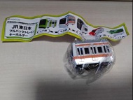 扭蛋。JR東日本 迷你火車鑰匙扣