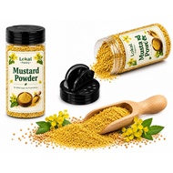 Lokal Pantry Mustard Powder | Aromatic Ground Spice | Kitchen Essential | 200mL Bottle Shaker