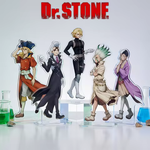 Dr. STONE Acrylic Standee Double Sided Dr. Xeno Stanley Snyder Anime Peripheral Desk Decoration Coll