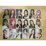 IVE OFFICIAL PHOTOCARD WONYOUNG YUJIN REI GAEUL LEESEO LIZ MINIVE PHOTOCARD