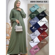 Abaya Abaya Syari / Abaya Terbaru / Abaya Bahan Shakila / Gamis