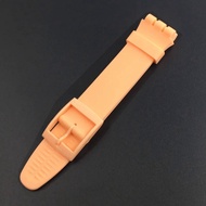 Soft Color Silicone Strap for S-watch Watch 16mm 17mm 19mm 20mm Waterproof Sports Rubber Watch Accessories