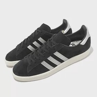 adidas 休閒鞋 Campus 80S 男鞋 女鞋 黑 銀 麂皮 復古 愛迪達 GX7330 26cm BLACK/SILVER