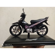 Yamaha 125ZR Hitam Robot Replika Custom Diecast Model