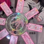 Cardcaptor Sakura Magic Array Turntable the Clow Fingertip Turntable Anime Girl Props Colorful Rotat