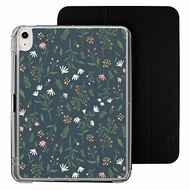 Wild Flowers - iPad Air / Pro 可拆式防摔透明 實色摺套