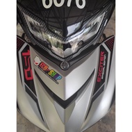 Yamaha Y15zr v2 head lamp guard carbon Y15 mxking Exciter150 case y15 accessories