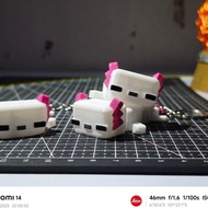 GANTUNGAN Flexible Axolotl 3D Print Articulation Keychain