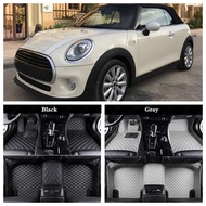 Leather Cars Foot Mats for MINI R50 R52 F55 F56 F57 ONE Cooper Plus Countryman R60 F60 R53 R56 R57 R