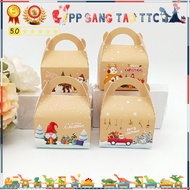 [NOEL - GIFT BAG] Paper Christmas Gift Box 8*6*5cm | Prepare Gifts Quickly, Simple, Cheap and Beauti