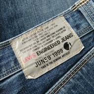 Promo Vintage Levis Engineered 1999 Lowrise Bootcut Jeans Berkualitas