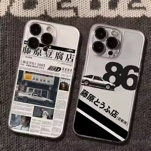 Hot I-Initial D JDM AE86 Phone Case for Oppo A6X A6 A5x A5 A3x A3 A60 A79 A98 A78 A58 A38 A18 A57 A7