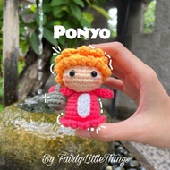 Ponyo studio ghibli keychain