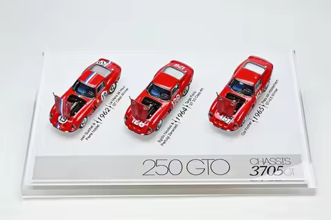 Classic Lover CL 1:64 250 GTO 3705GT 3Cars Box Set Diecast Model Car