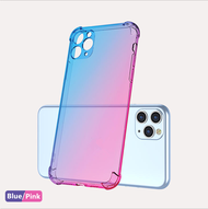 🔥เคสใสรุ้ง🔥 เคสใสไอโฟน ใช้สำหรับ iPhone 6 7 8 Plus + SE 2 3 X XR XS Max 11 12 13 14 Pro Max 12 13 Mini 14 Plus TPU Case เคสใช้สำหรับไอโฟน เคสใสรุ้ง เคสใสไอโฟน สายรุ้งไล่โทนสีนิ่ม เคสไอโฟน  เคสใสสีรุ้งใช้สำหรับไอโฟน