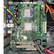 Biostar Motherboard With Cpu & Casing (Used)