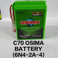 C70 OSIMA BATTERY (6N4-2A-4) GREEN (NOT BE AVAILABLE FOR EAST MALAYSIA)