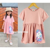 Dress Anak Jelita Lucuna Mix Motif Size 1-5 Tahun - Baju Anak Perempuan Dress Lucuna Jelita Gaun Ana