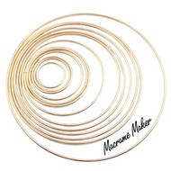 Dream Catcher Ring | Metal O ring | Hoop Ring | Golden Round Ring | Handware Round 捕梦网圈 金色圈
