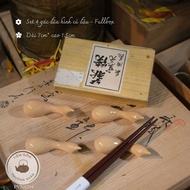 Set of 4 jicama-shaped chopstick rests - Fullbox