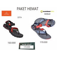 DUTAIRAMA - SAVING PACKAGE BUY 1 GET 1 FREE KHOLO + IOTA OUTDOOR SANDALS