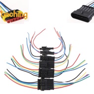[TinCh-t] 1/2/3/4/5/6Pin Female Male Waterproof Electrical Cable Auto Connector Car Plug [NEW]
