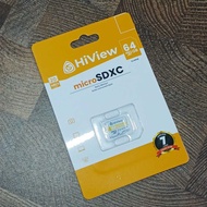 HIKVIEW MICROSD 64GB CLASS 10