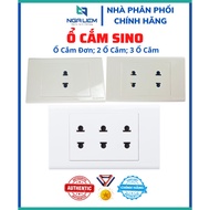 Single Socket, 2 Outlets, 3 Outlets 2 Pin 16A SINO (S18U/S18U2/S18U3)