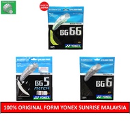 【ORIGINAL】YONEX BG66 / BG6/ BG5 Badminton String (1pcs)