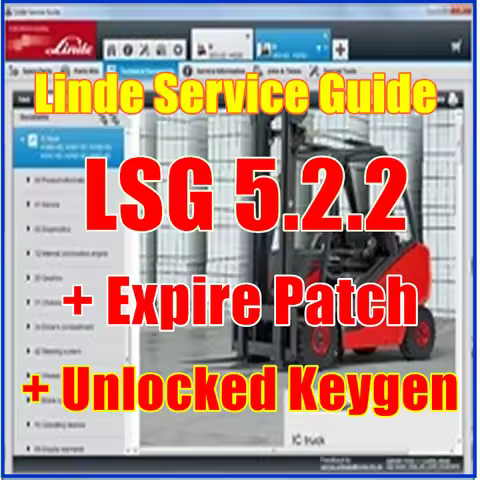 Linde Service Guide LSG v.5.2.2 Update U0213 [14.10.2021] Linde Service Guide LSG 5.2.2 V2021 + Expi