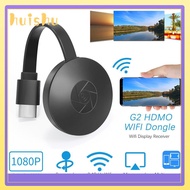 HUISHU For IOS Android Phone 2.4G 4K To TV Anycast for Miracast Dongle Receiver TV Stick for MiraScreen DLNA Airplay