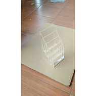 A6 paper size acrylic brochure holder
