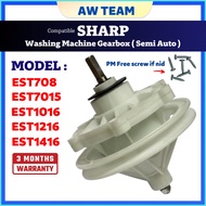 EST708 /EST7015 /EST1016 /EST1216 /EST1416 Compatible SHARP SEMI AUTO WASHING MACHINE Gearbox Gear B