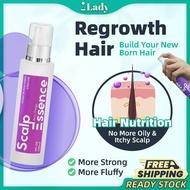 iLady (PROMO) HAIR GROWTH SERUM BOOSTER SCALP ESSENCE 120ML HAIR VITAMIN FRANCE FORMULA ROSEMARY ESS