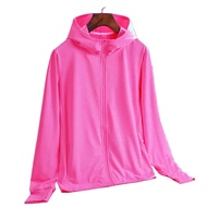 Foratjin- Jaket Mesh Hoodie UV Protection Jaket Olahraga Running gym Sepeda Men
