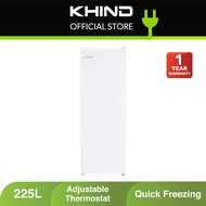 Khind 225L Upright Freezer UF225 [FREE Delivery within West Malaysia Only]