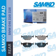 SAMKO Italy Rear Disc Brake Pad BMW E46 316i 318i SACED
