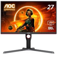 AOC Q27G3XMN 27" Mini LED Gaming Monitor, 2K QHD 2560x1440, 180Hz 1ms, 2X HDMI 2.0, 2X Display Port,