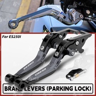 For WMOTO ES250i Parking Brake Lever Handle Levers with Parking Lock Stopper Accessories Parts