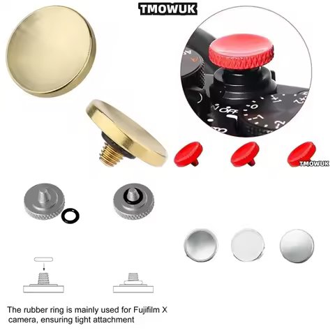 For Fujifilm X100S X100F XPro3 XT4 XT20 XE2S GFX50S XT100 XA3 Durable Aluminum Shutter Release Part