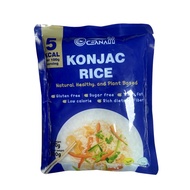 【SG LOCAL SELLER】 Bundle of 5 Packets - OCEANIA22 HALAL Konjac Rice Konjac Noodles Konjac Noodle Instant Pure Low Calories 0 Fats 270g Shirataki Rice 魔芋面魔芋米